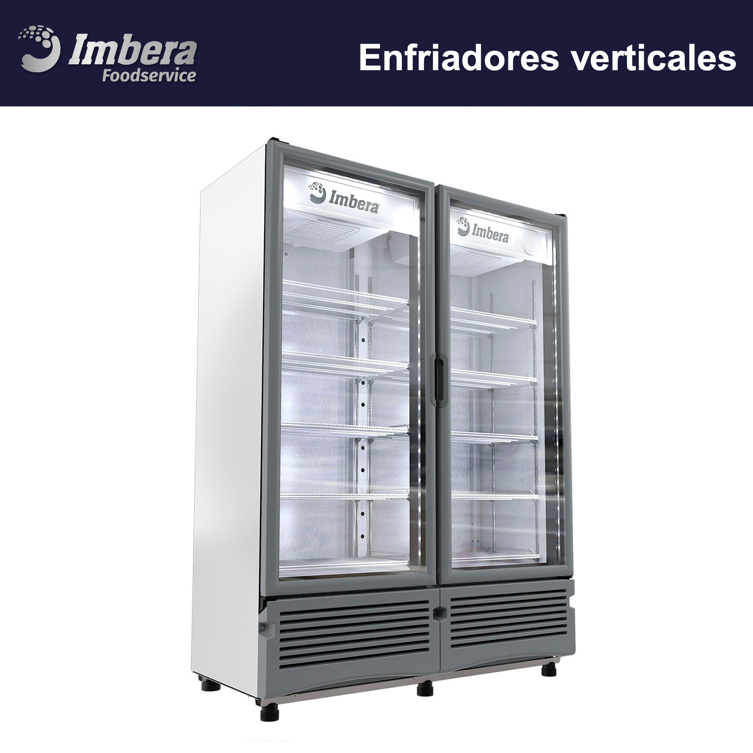 G342-2P refrigerador vertical 2 puertas imbera foodservice.