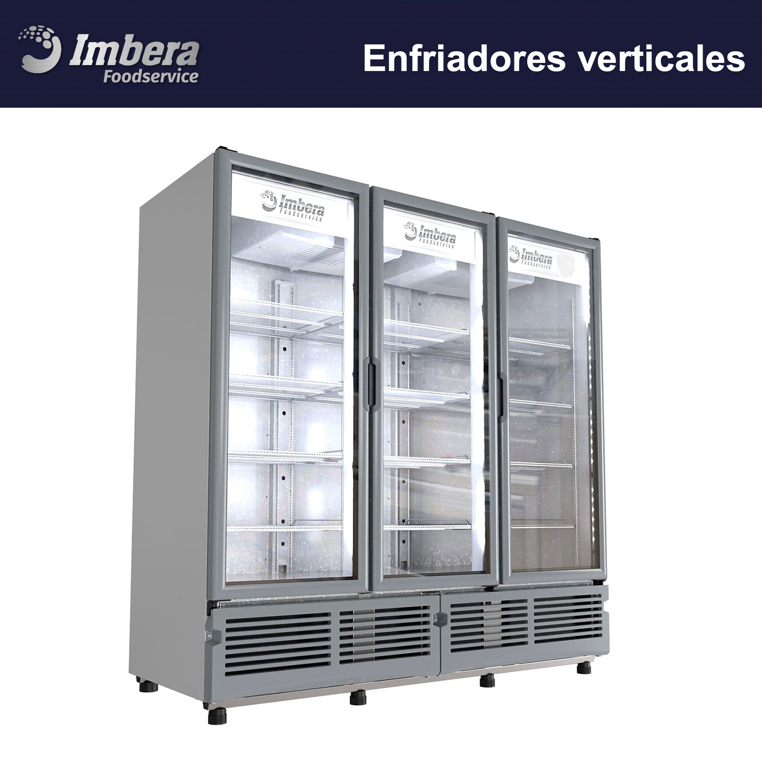 G3T72 refrigerador vertical 3 puertas imbera foodservice.