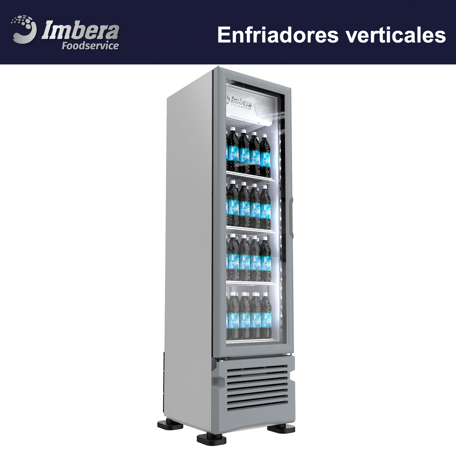 VR08 refrigerador vertical 1 puerta imbera foodservice.
