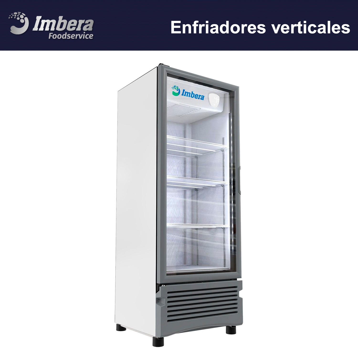 VR09 refrigerador vertical 1 puerta imbera foodservice.