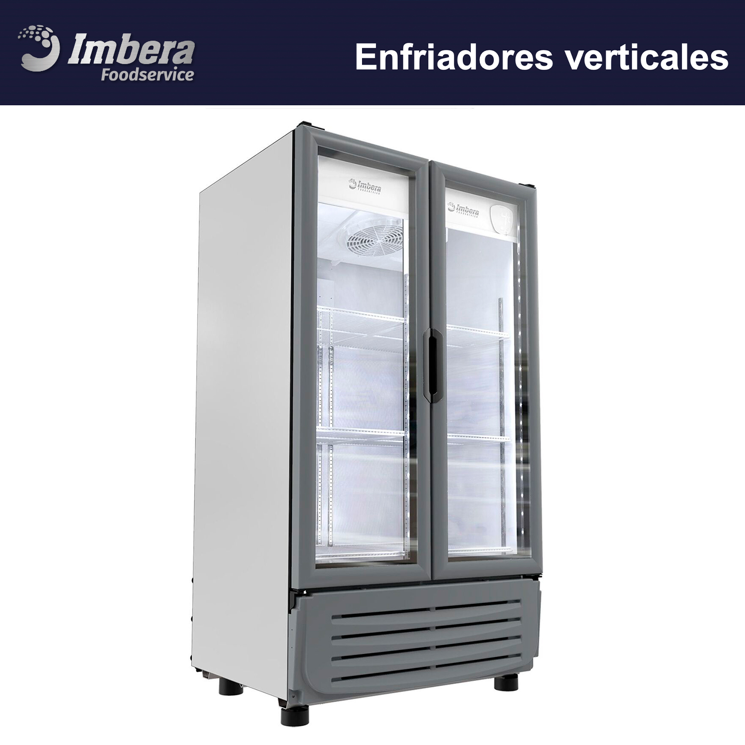 VR25 refrigerador vertical 2 puertas imbera foodservice.
