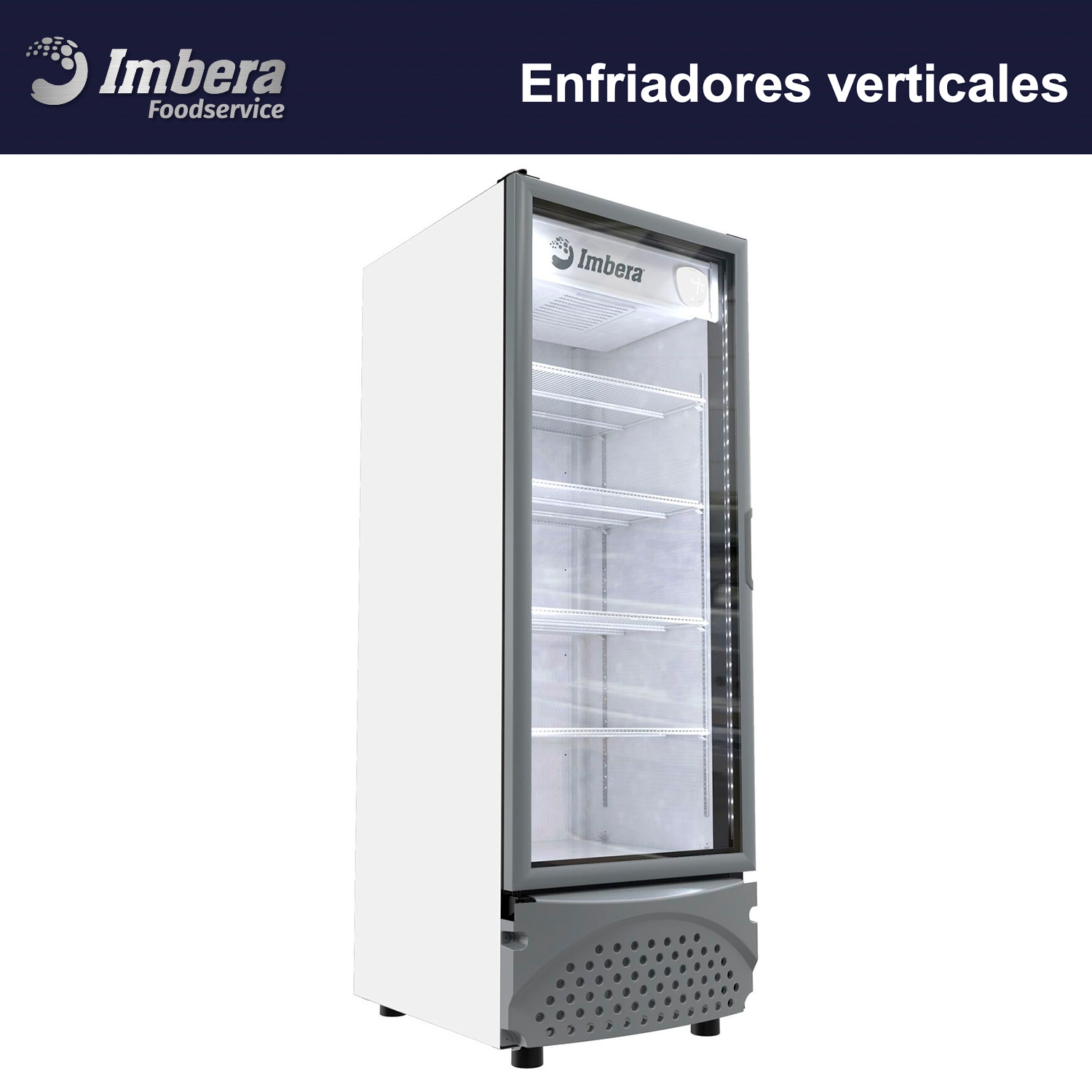 VR25 refrigerador vertical 1 puerta imbera foodservice.