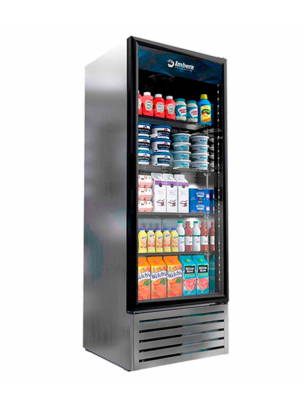 enfriador vertical en acero inoxidable imbera VR12 D