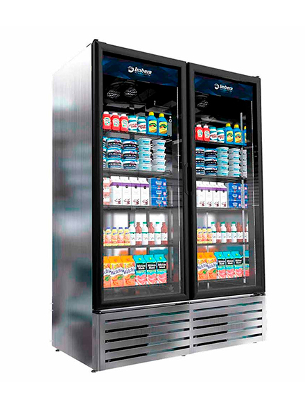 enfriador vertical en acero inoxidable imbera VRD43 C