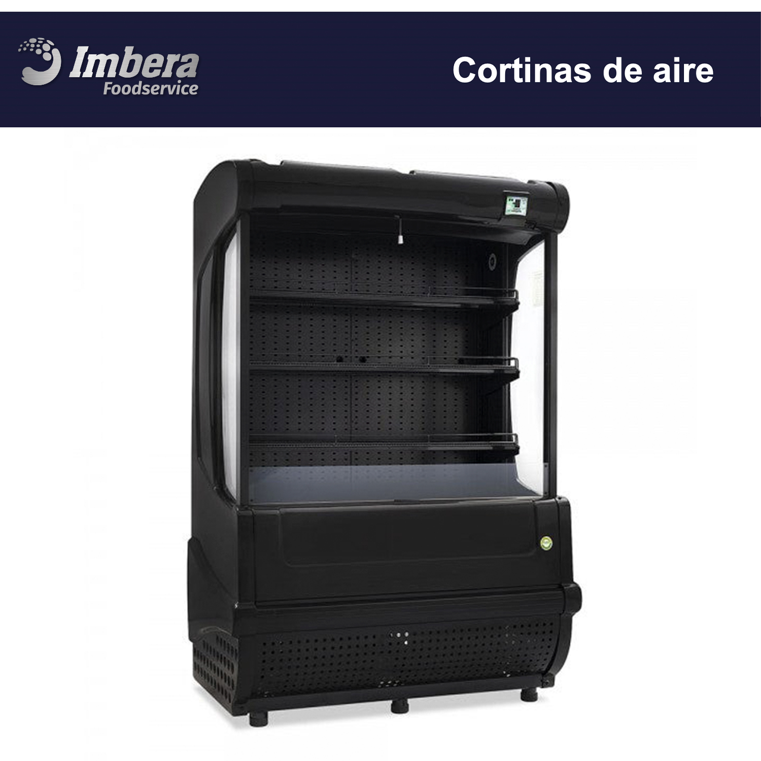 VRA vitrina de autoservicio mural refrigerado imbera.