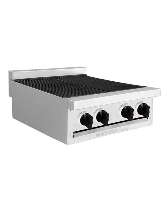 Asador doble sección EM2-2A mayora international