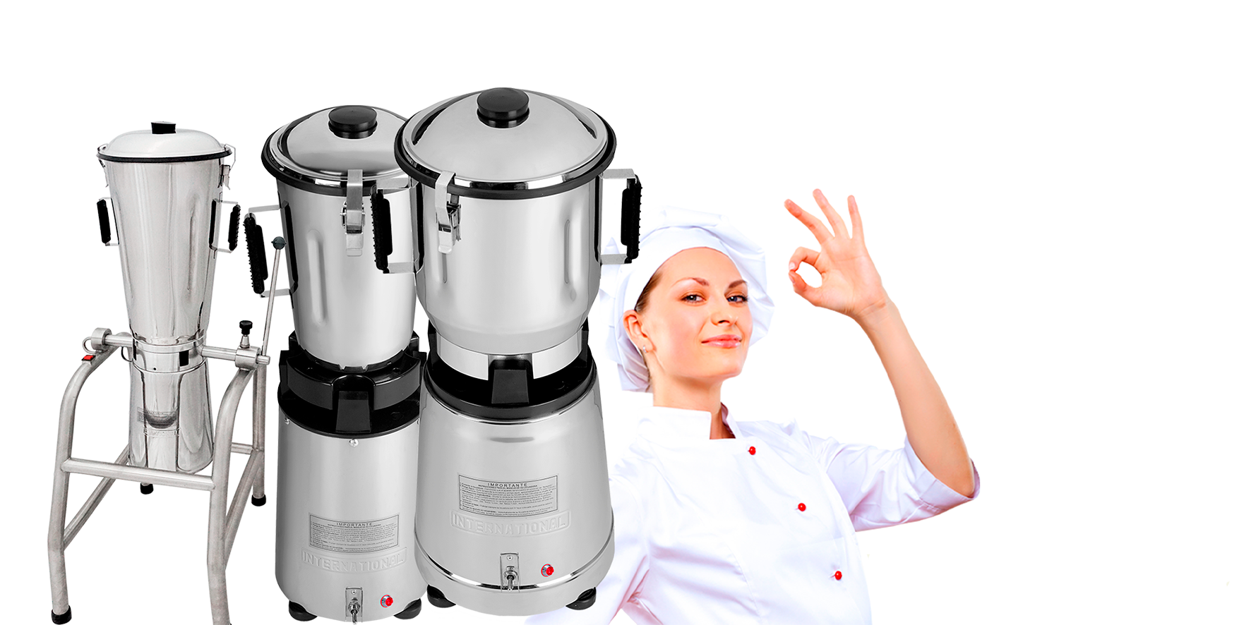 procesadores de alimento licuadoras - extractores international