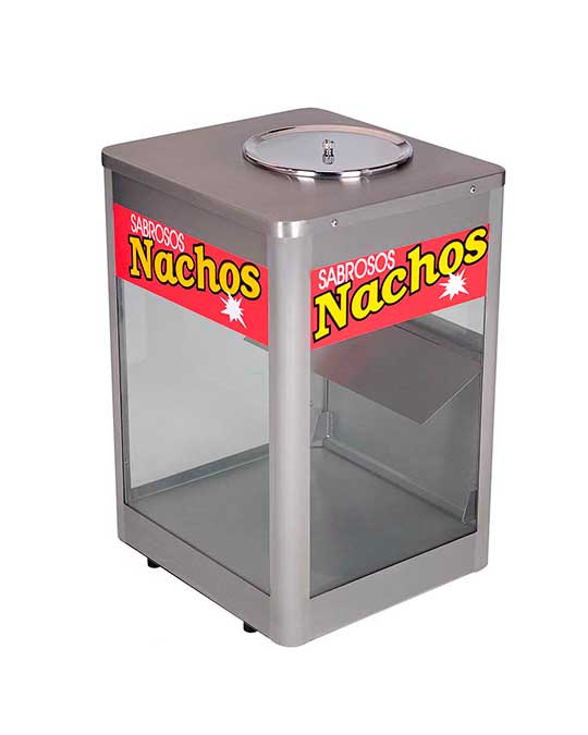 Vitrina exhibidora para nachos international