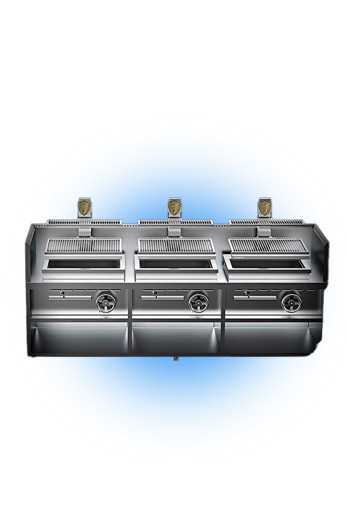 Parrilla vasca josper triple parrilla