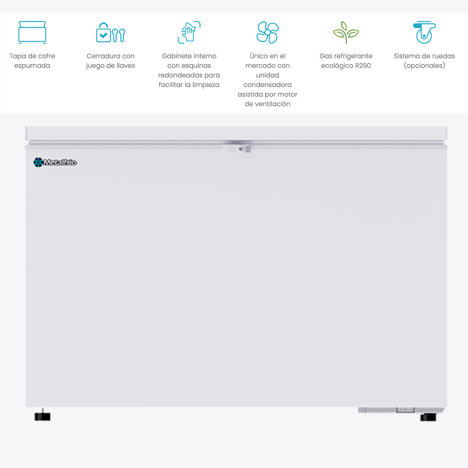 conservador tapa cofre metalfrio CPC-15