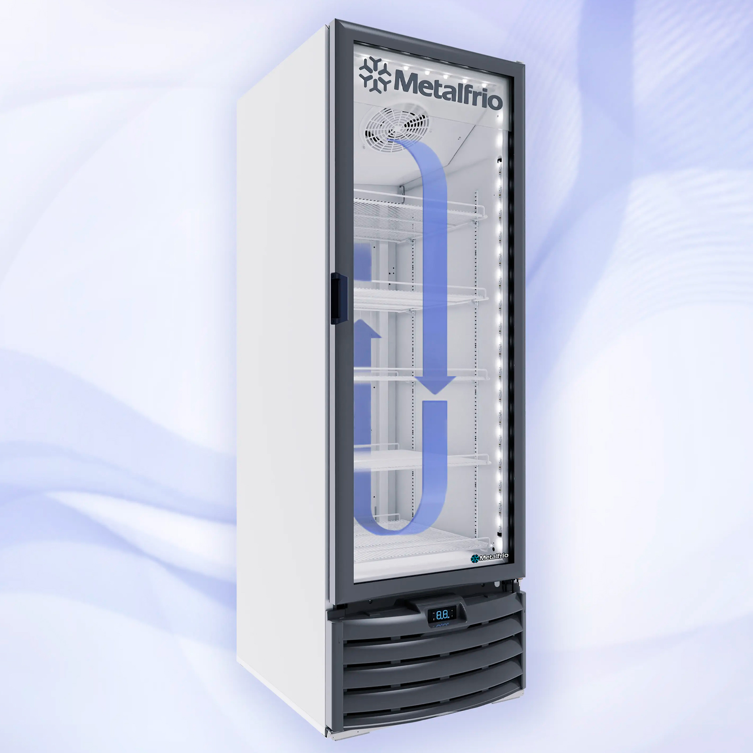 conservador vertical metalfrio VF50