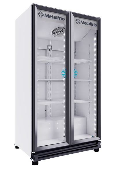 RB550 full glass metalfrio