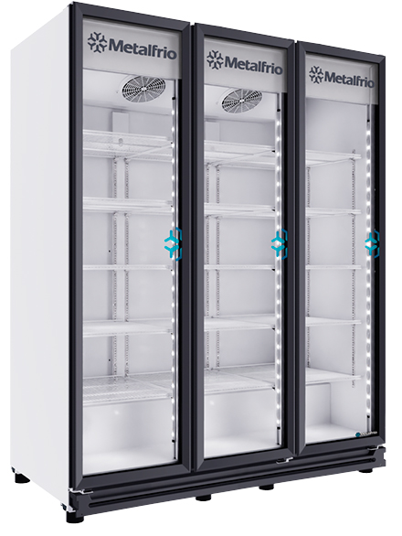 RB900 full glass metalfrio