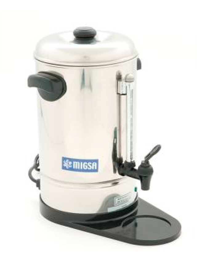 CAFETERA TIPO SECRETARIAL DE 6 LITROS 36 TAZAS MARCA MIGSA MODELO AH-CP-06