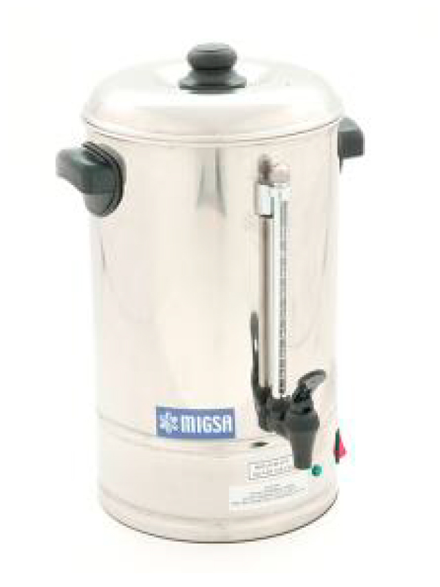 CAFETERA TIPO SECRETARIAL DE 10 LITROS 60 TAZAS MARCA MIGSA MODELO AH-CP-10