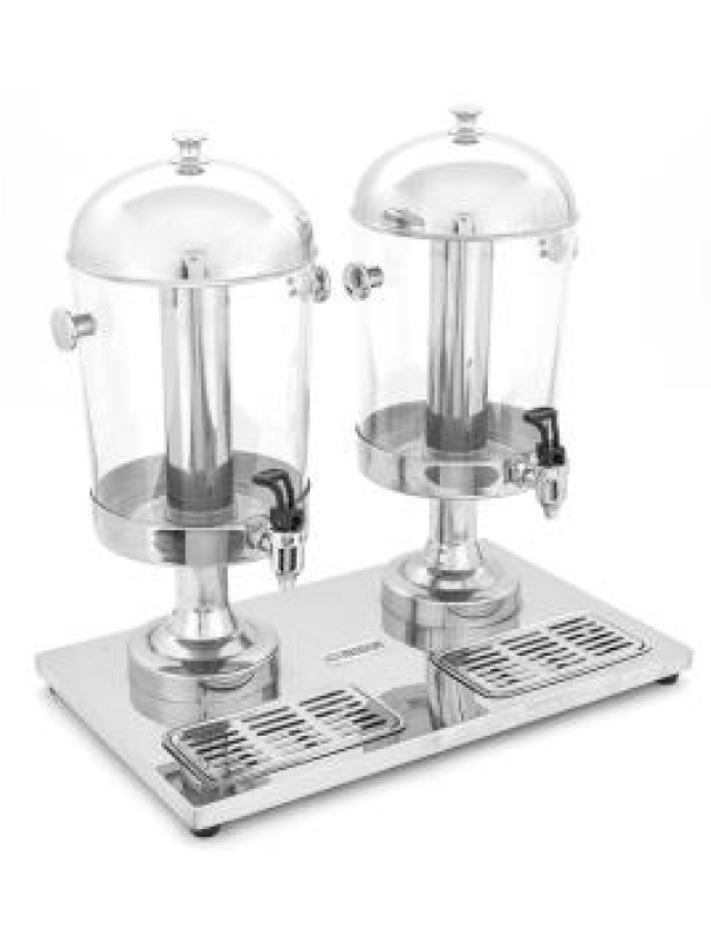 DESPACHADOR DE JUGOS DE DOS TANQUES 8 LITROS C/U MARCA MIGSA MODELO AH-ZCF302B