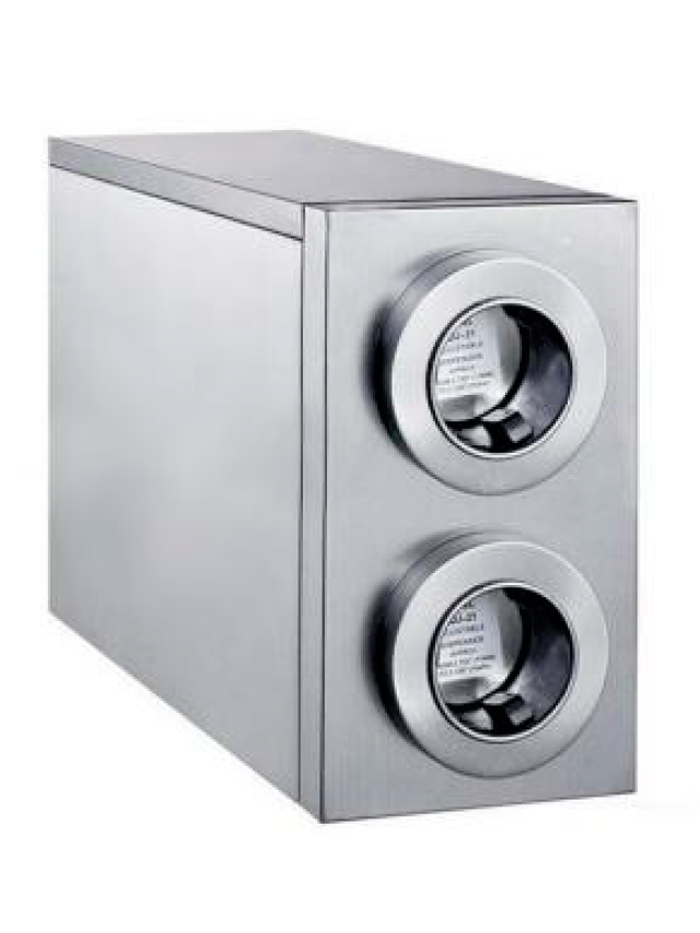 DESPACHADOR DE VASOS DE DOS SECCIONES MARCA MIGSA MODELO BB-HCW-2