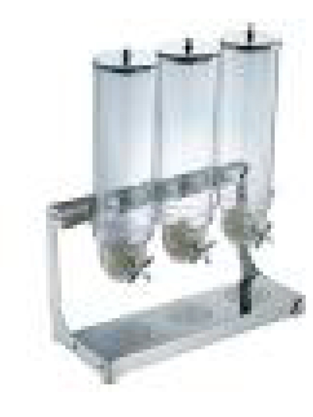 DESPACHADOR DE CEREALES DE 3 CILINDROS 4 LITROS C/U MARCA MIGSA MODELO DC-MP-3