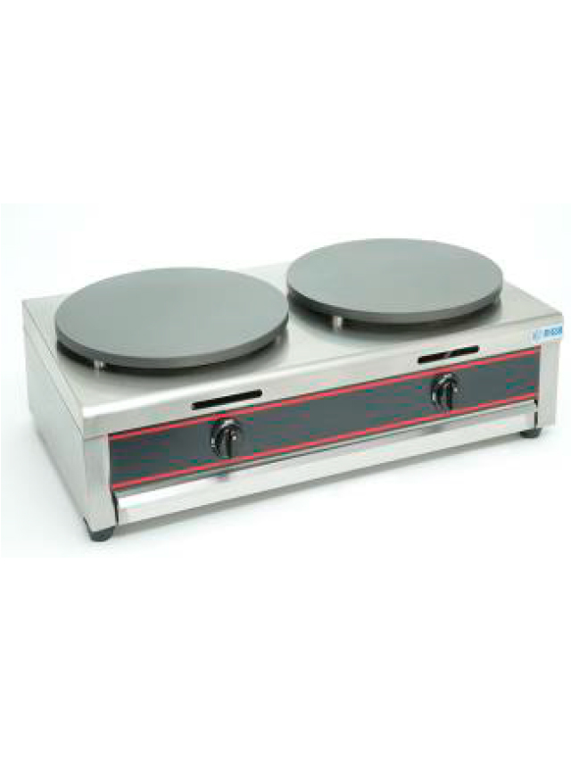 CREPERA DOBLE A GAS MARCA MIGSA MODELO FB-GM2