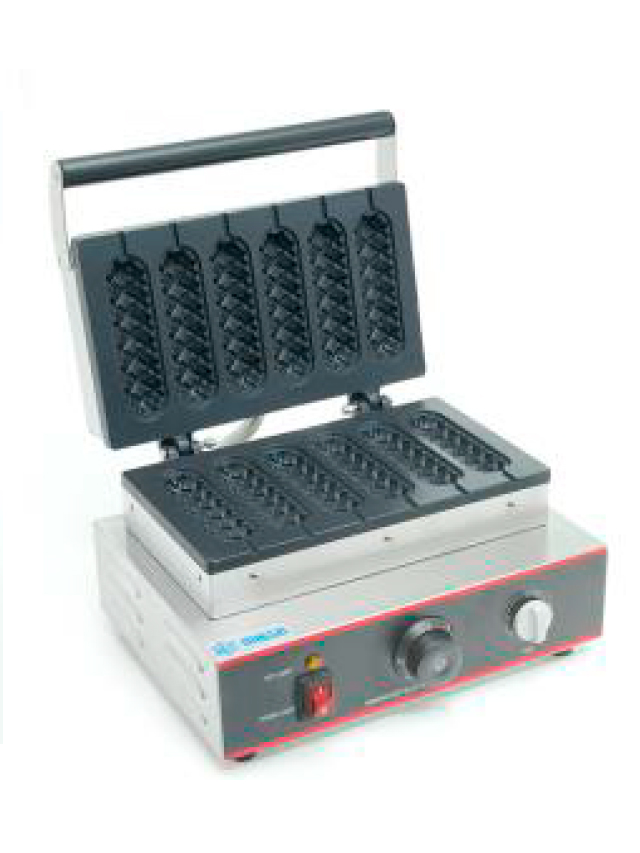 COCEDOR CORN DOG DE 6 PIEZAS MARCA MIGSA MODELO FB-UWBF6