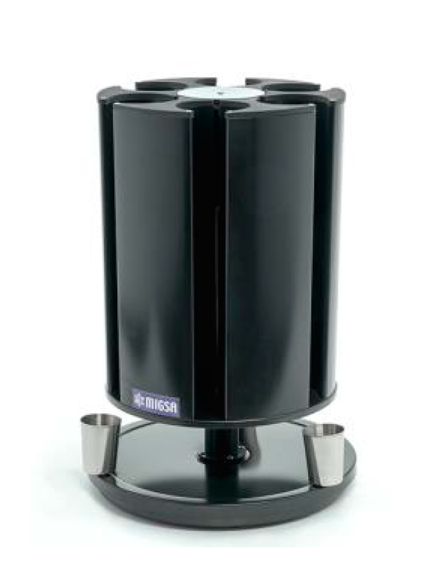 CALENTADOR ELÉCTRICO DE TAZAS GIRATORIO MARCA MIGSA MODELO GS-DC-A