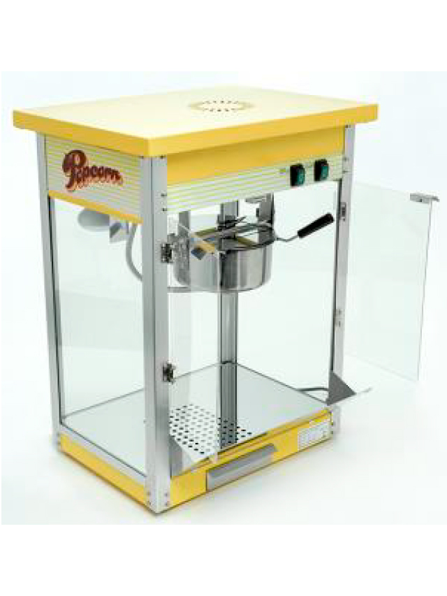 MÁQUINA PARA PALOMITAS DE 8 ONZAS (250 GRS.) MARCA MIGSA MODELO GS-PC-01