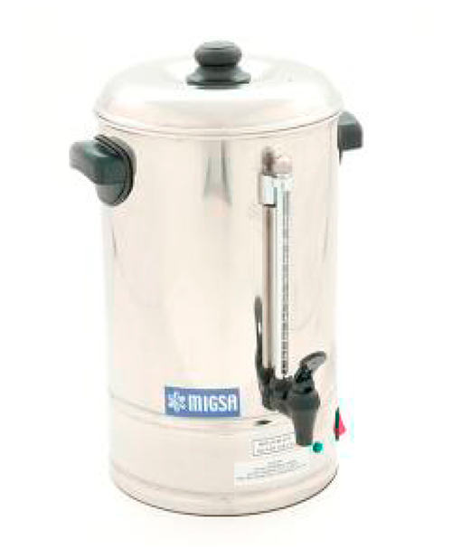 CAFETERA TIPO SECRETARIAL DE 10 LITROS ( 60 TAZAS ) MARCA MIGSA MODELO AH-CP-10