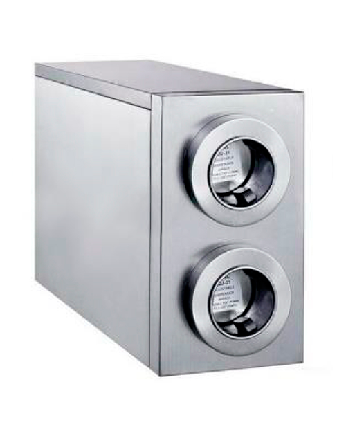 DESPACHADOR DE VASOS DE DOS SECCIONES MARCA MIGSA MODELO BB-HCW-2