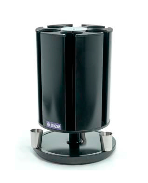 CALENTADOR ELÉCTRICO DE TAZAS GIRATORIO 6 CILINDROS MARCA MIGSA MODELO GS-DC-A