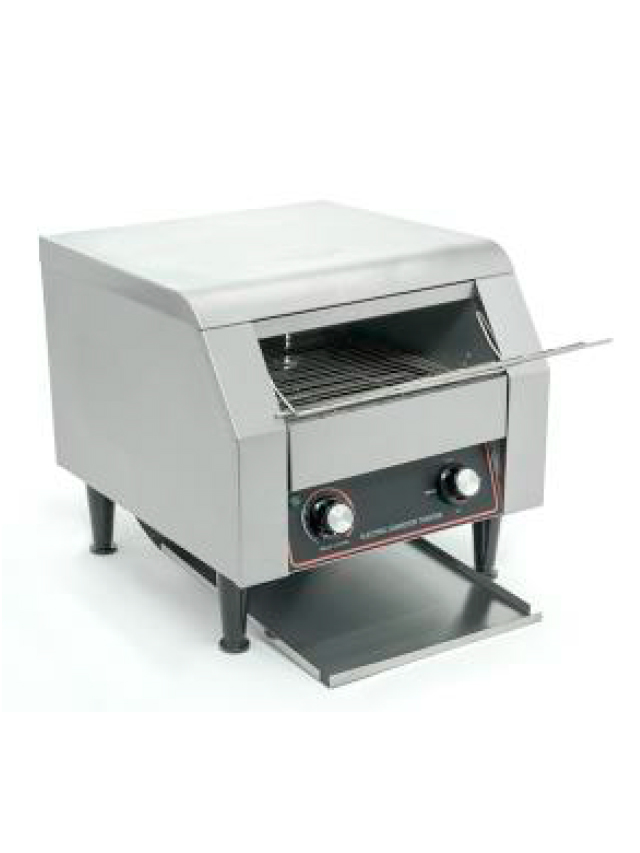 TOSTADOR ELÉCTRICO DE PAN COMERCIAL DE BANDAS MIGSA MODELO GS-EST-A-2