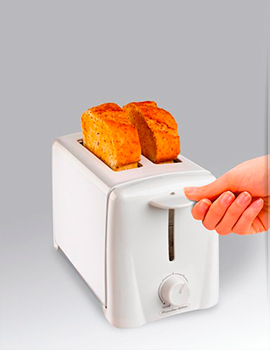 tostador color negro para pan