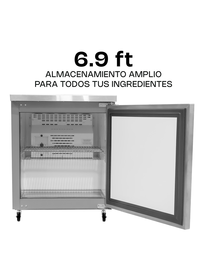 mesa refrigerada bajo barra Rhino