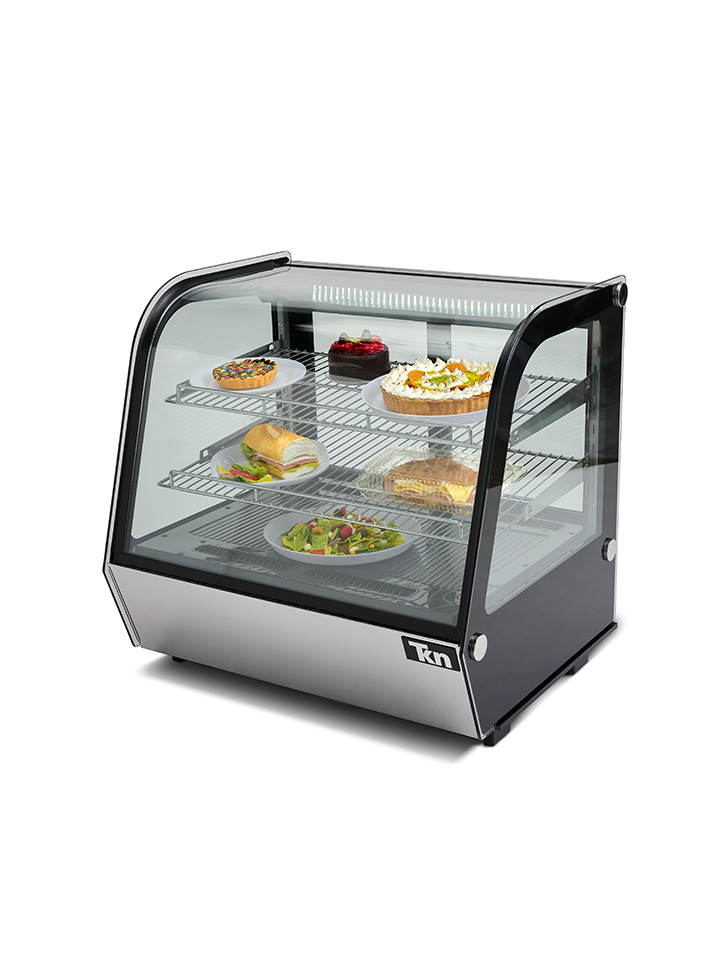 vitrina expositoria sobre mostrador modelo TKN120R
