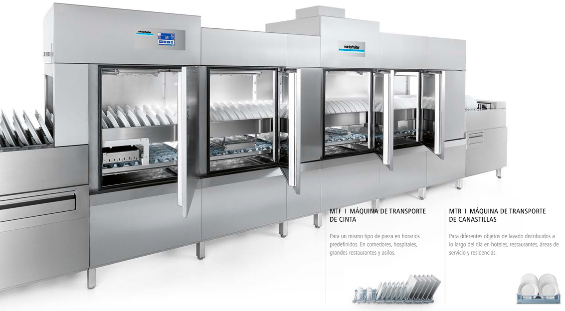 Trenes de lavado Winterhalter